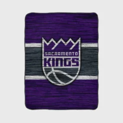 Sacramento Kings Logo Fleece Blanket 1