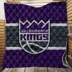 Sacramento Kings Logo Quilt Blanket