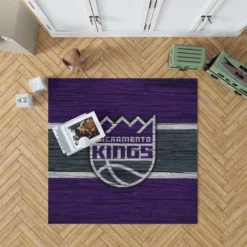 Sacramento Kings Logo Rug