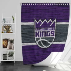 Sacramento Kings Logo Shower Curtain