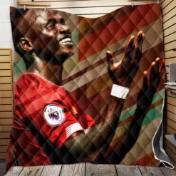 Sadio Mane consistent Football Quilt Blanket