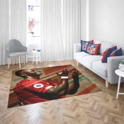 Sadio Mane consistent Football Rug 2