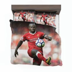 Sadio Mane dependable Football Bedding Set 1