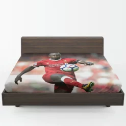 Sadio Mane dependable Football Fitted Sheet 1