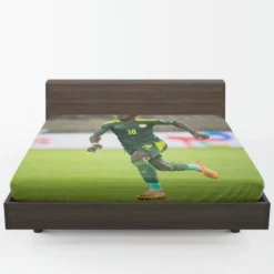 Sadio Mane encouraging Football Fitted Sheet 1