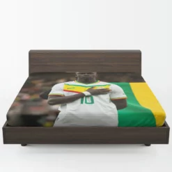 Sadio Mane enduring Football Fitted Sheet 1