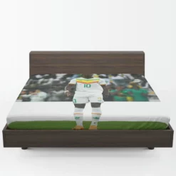 Sadio Mane enthusiastic Football Fitted Sheet 1