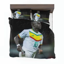 Sadio Mane ethical Football Senegal Bedding Set 1