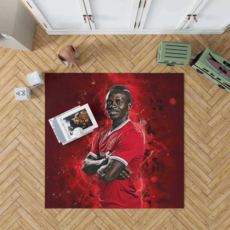 Sadio Mane extraordinary Football Rug