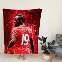 Sadio Mane fastidious Football Fleece Blanket