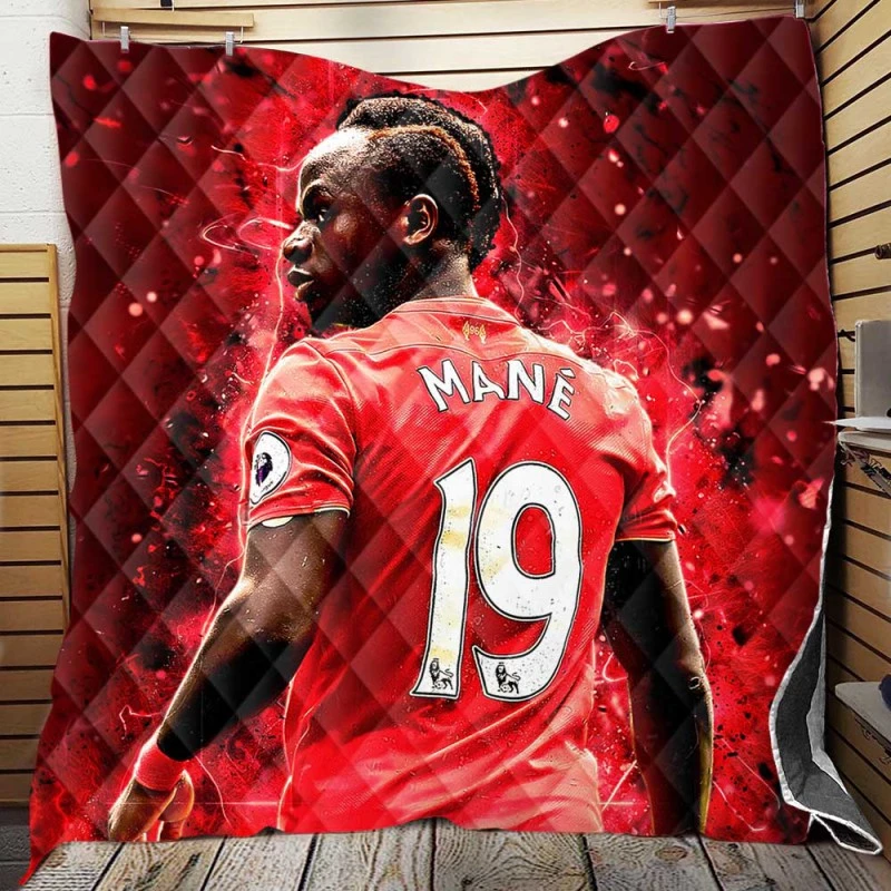 Sadio Mane fastidious Football Quilt Blanket