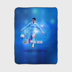 Samir Nasri Professional Footballer Fleece Blanket 1