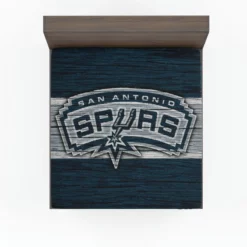 San Antonio Spurs NBA Logo Fitted Sheet