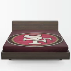 San Francisco 49ers Exciting NFL Team Fitted Sheet 1