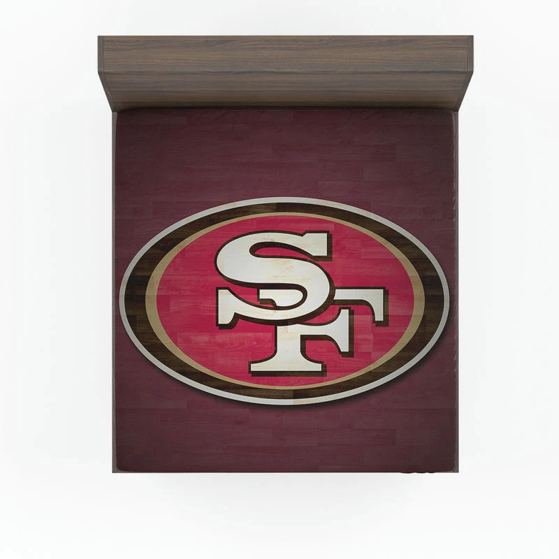 San Francisco 49ers Exciting NFL Team Fitted Sheet