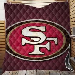 San Francisco 49ers Exciting NFL Team Quilt Blanket