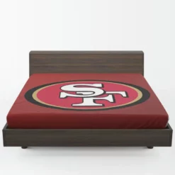 San Francisco 49ers Logo Fitted Sheet 1