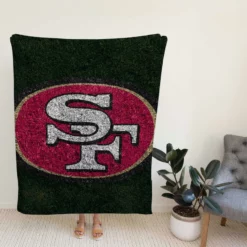 San Francisco 49ers NFL Football Player Fleece Blanket