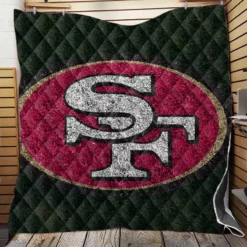 San Francisco 49ers NFL Football Player Quilt Blanket