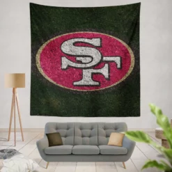 San Francisco 49ers NFL Football Player Tapestry