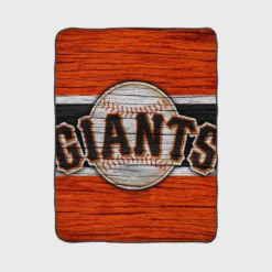 San Francisco Giants MLB Fleece Blanket 1