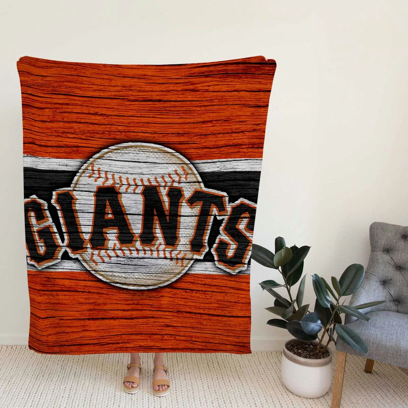 San Francisco Giants MLB Fleece Blanket