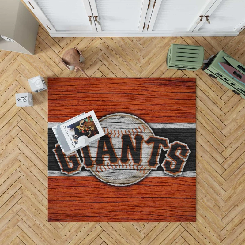 San Francisco Giants MLB Rug