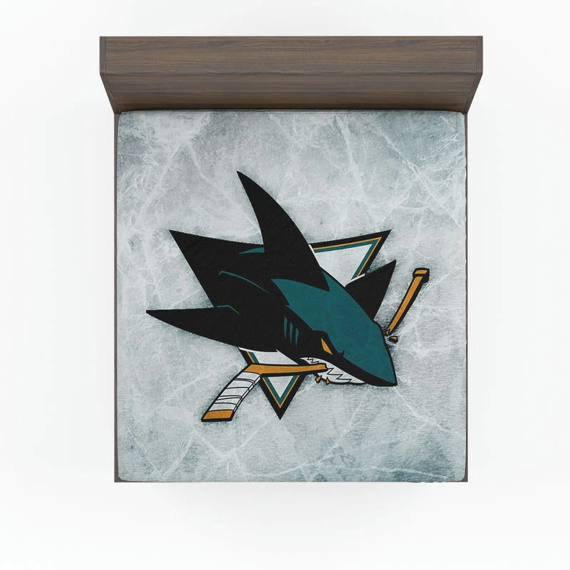 San Jose Sharks Exellelant NHL Fitted Sheet