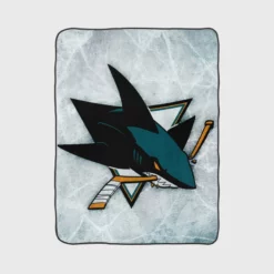 San Jose Sharks Exellelant NHL Fleece Blanket 1