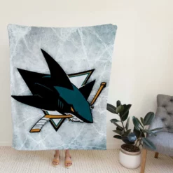 San Jose Sharks Exellelant NHL Fleece Blanket