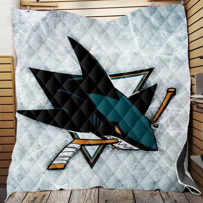 San Jose Sharks Exellelant NHL Quilt Blanket