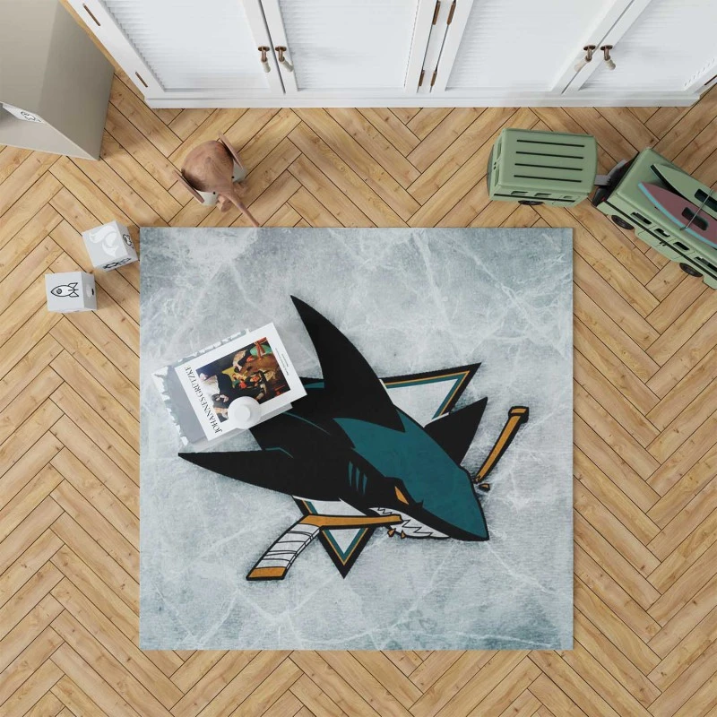 San Jose Sharks Exellelant NHL Rug