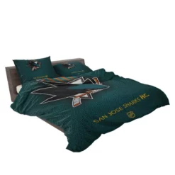 San Jose Sharks NHL Hockey Club Bedding Set 2