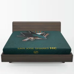 San Jose Sharks NHL Hockey Club Fitted Sheet 1