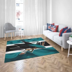 San Jose Sharks NHL Rug 2