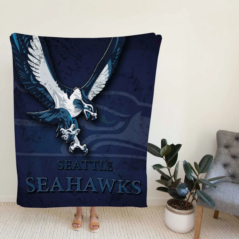 Seattle Seahawks NFL Football Club Fleece Blanket