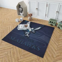 Seattle Seahawks NFL Football Club Rug 1