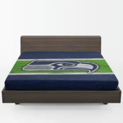 Seattle Seahawks Team Logo Fitted Sheet 1