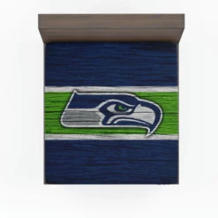 Seattle Seahawks Team Logo Fitted Sheet