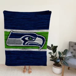 Seattle Seahawks Team Logo Fleece Blanket