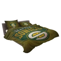 Seattle Supersonics NBA Basketball Club Bedding Set 2