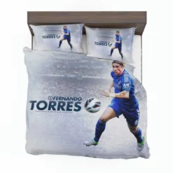 Sensational Football Player Fernando Torres Bedding Set 1