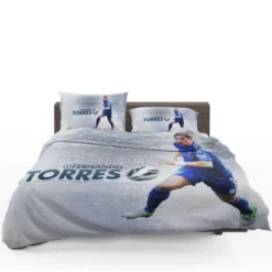 Sensational Football Player Fernando Torres Bedding Set
