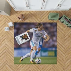 Sensational Football Player Luka Modric Rug