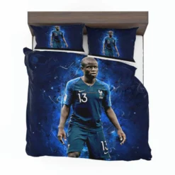 Sensational France Football Player N Golo Kante Bedding Set 1