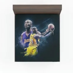 Sensational NBA Basketball Player Kobe Bryant Fitted Sheet
