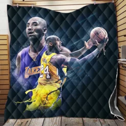 Sensational NBA Basketball Player Kobe Bryant Quilt Blanket
