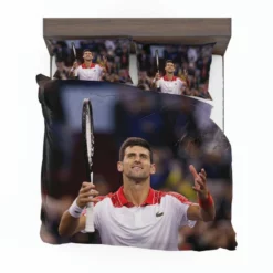 Serbian Professional Tennis Player Novak Djokovic Bedding Set 1