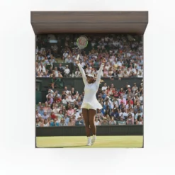 Serena Williams Excellent Tennis Player Fitted Sheet