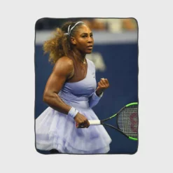 Serena Williams Wimbledon Player Fleece Blanket 1